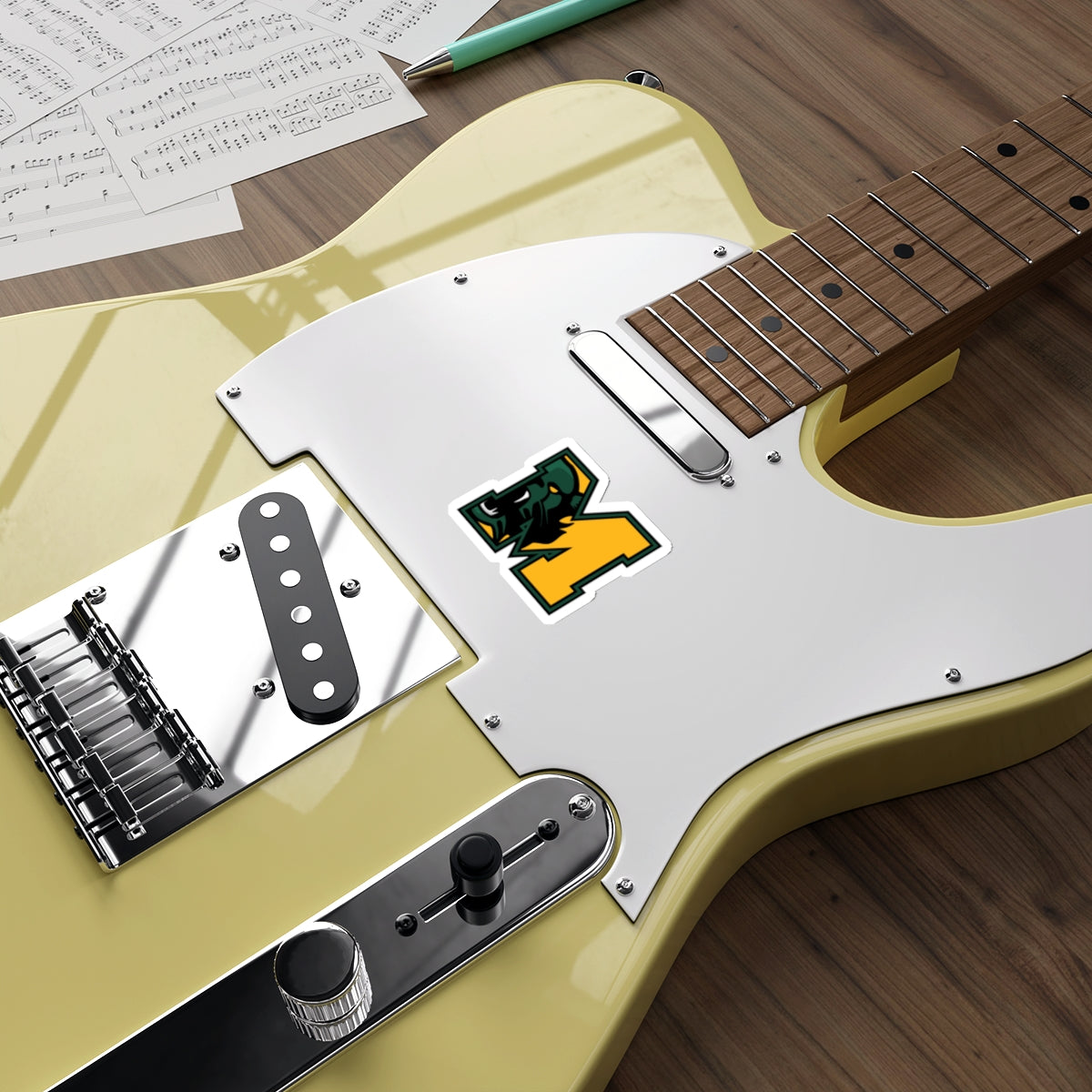 Bearcat M Logo Die-Cut Stickers