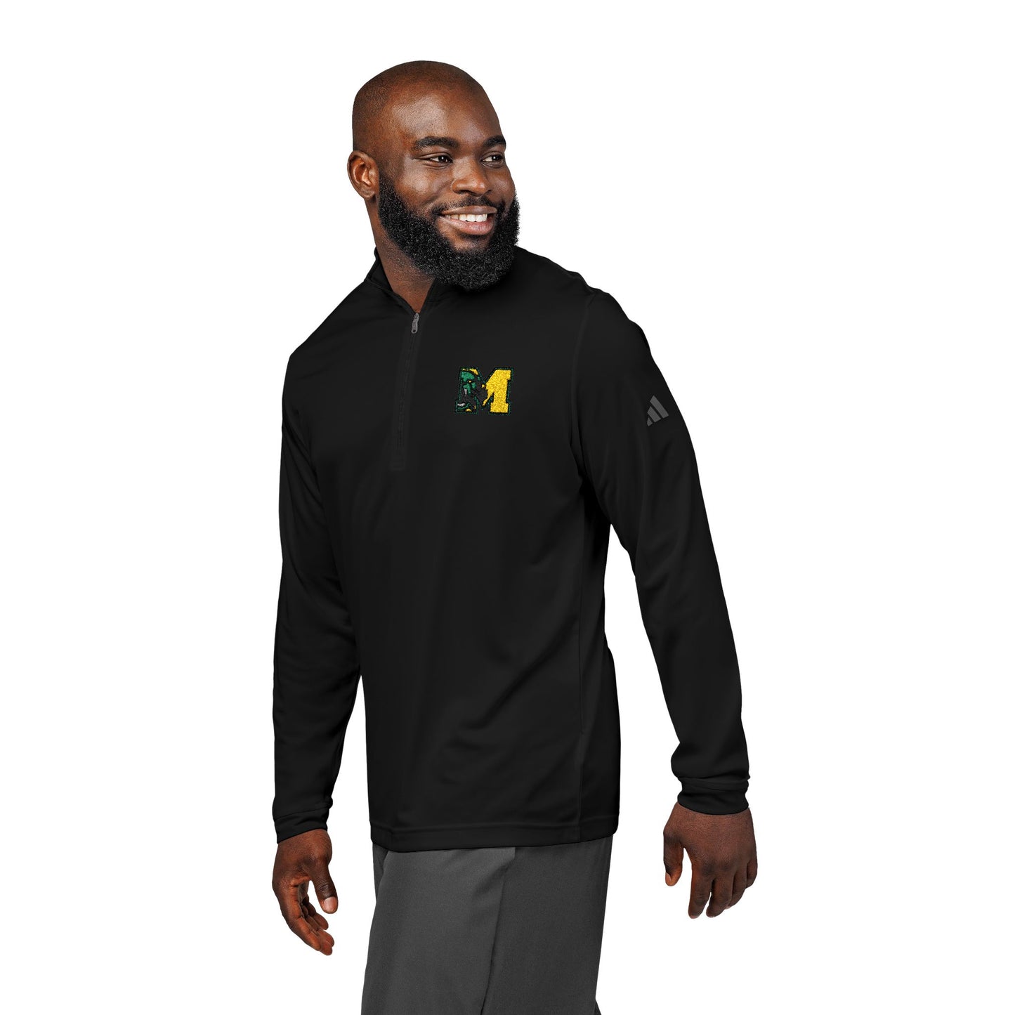 Bearcats Premium Adidas® Embroidered Quarter-Zip Pullover