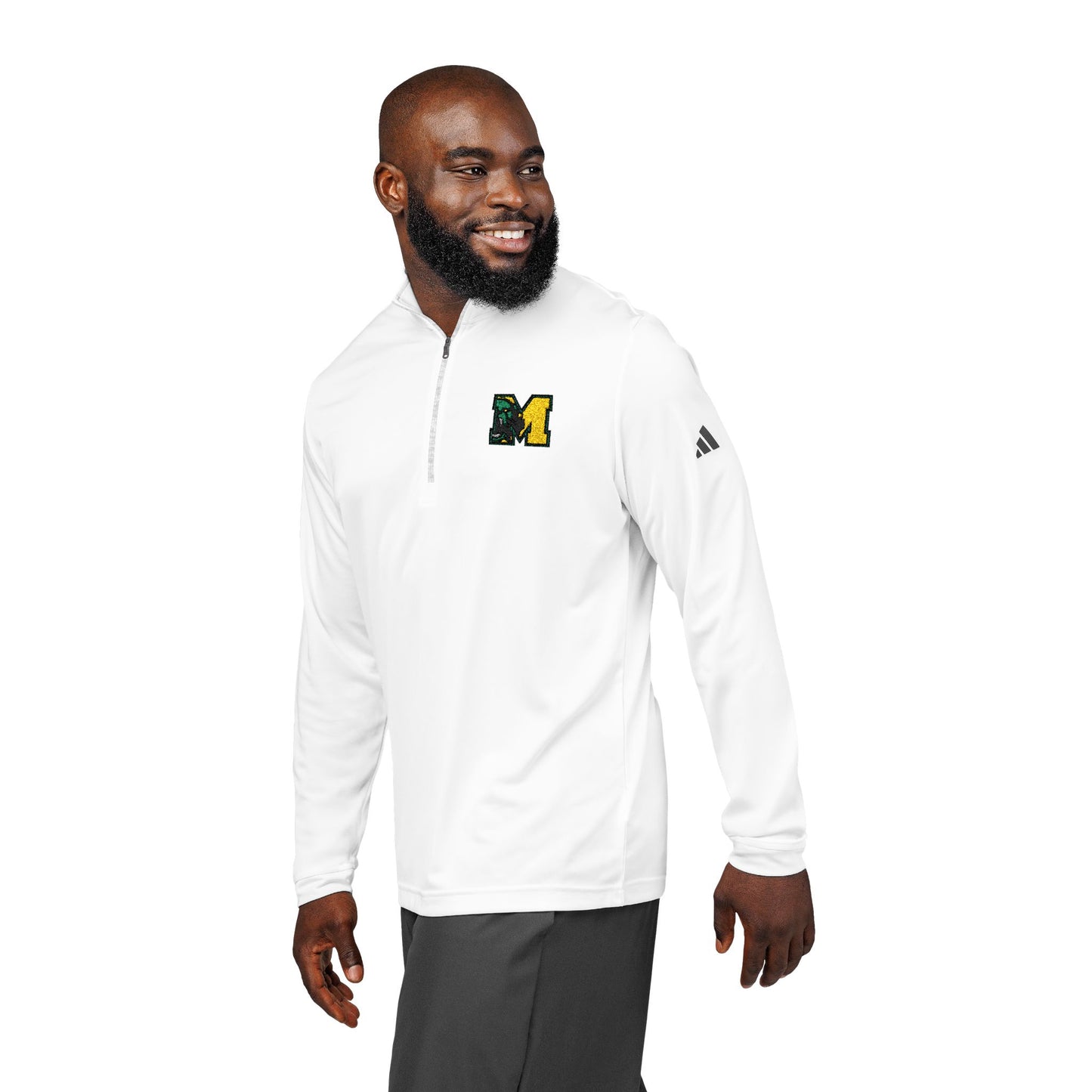 Bearcats Premium Adidas® Embroidered Quarter-Zip Pullover