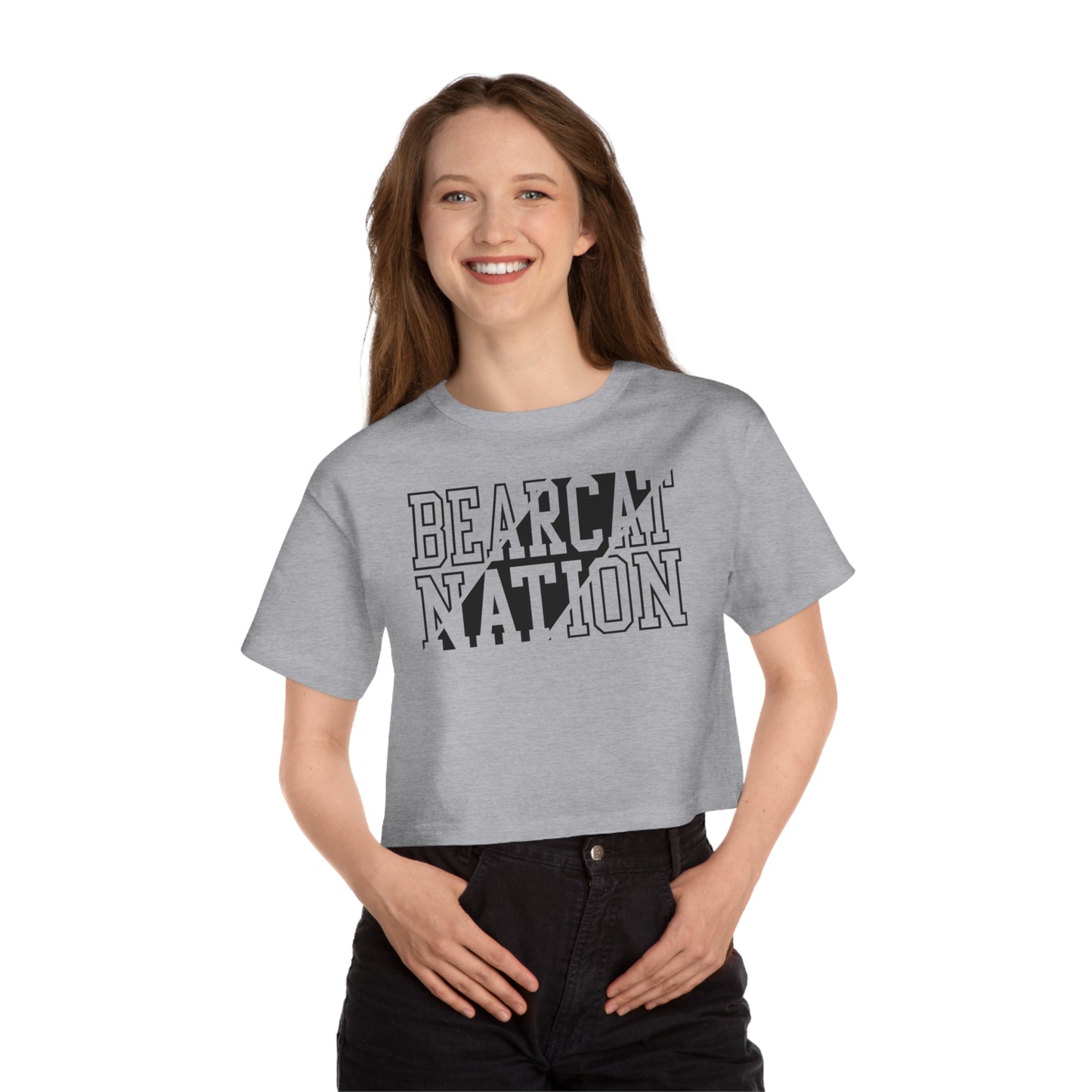 Champion Bearcat Nation Cropped T-Shirt