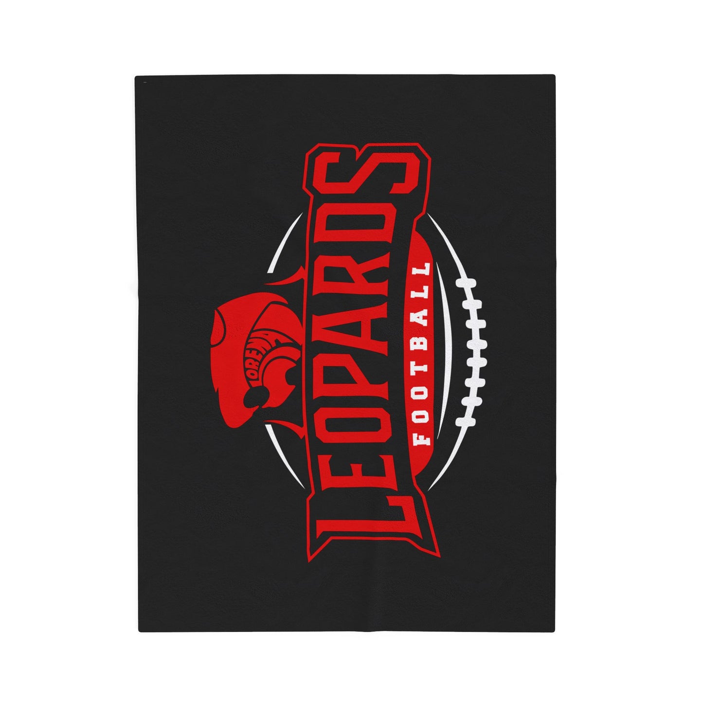 Lorena Leopards Football Velveteen Plush Blanket – Soft, Cozy & Luxurious