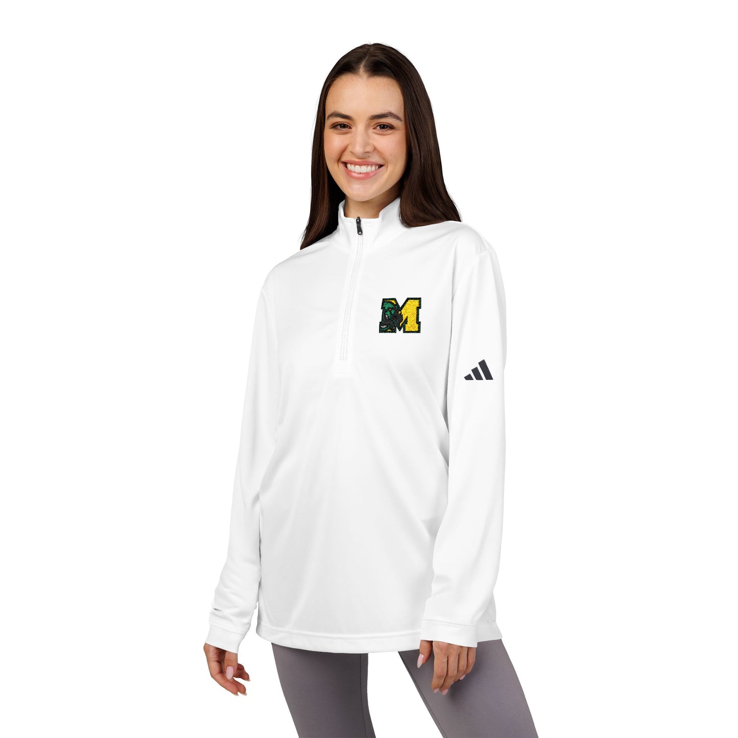 Bearcats Premium Adidas® Embroidered Quarter-Zip Pullover