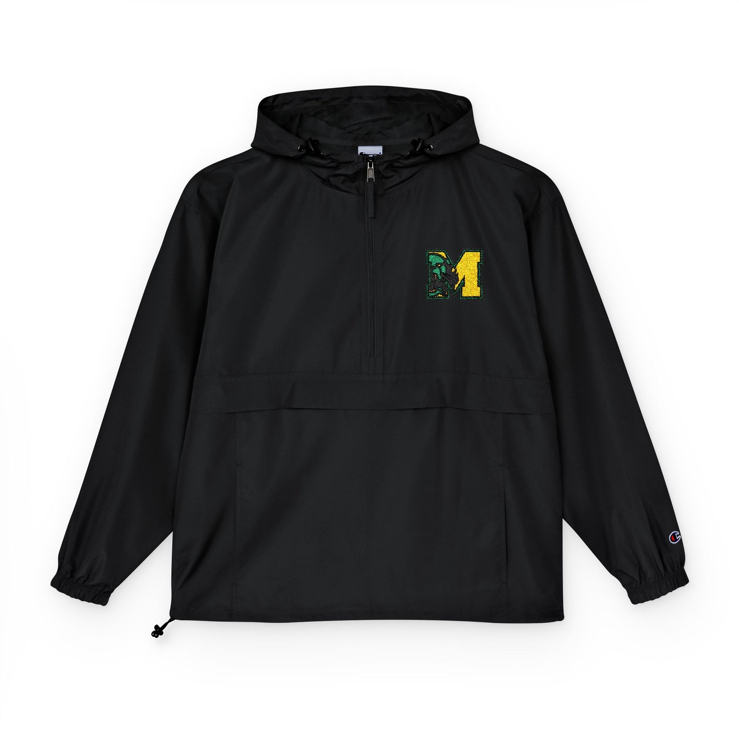 Moody Bearcats Premium Champion Packable Anorak Jacket – Water-Resistant Windbreaker with Hood