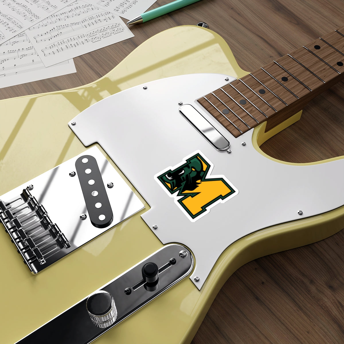 Bearcat M Logo Die-Cut Stickers
