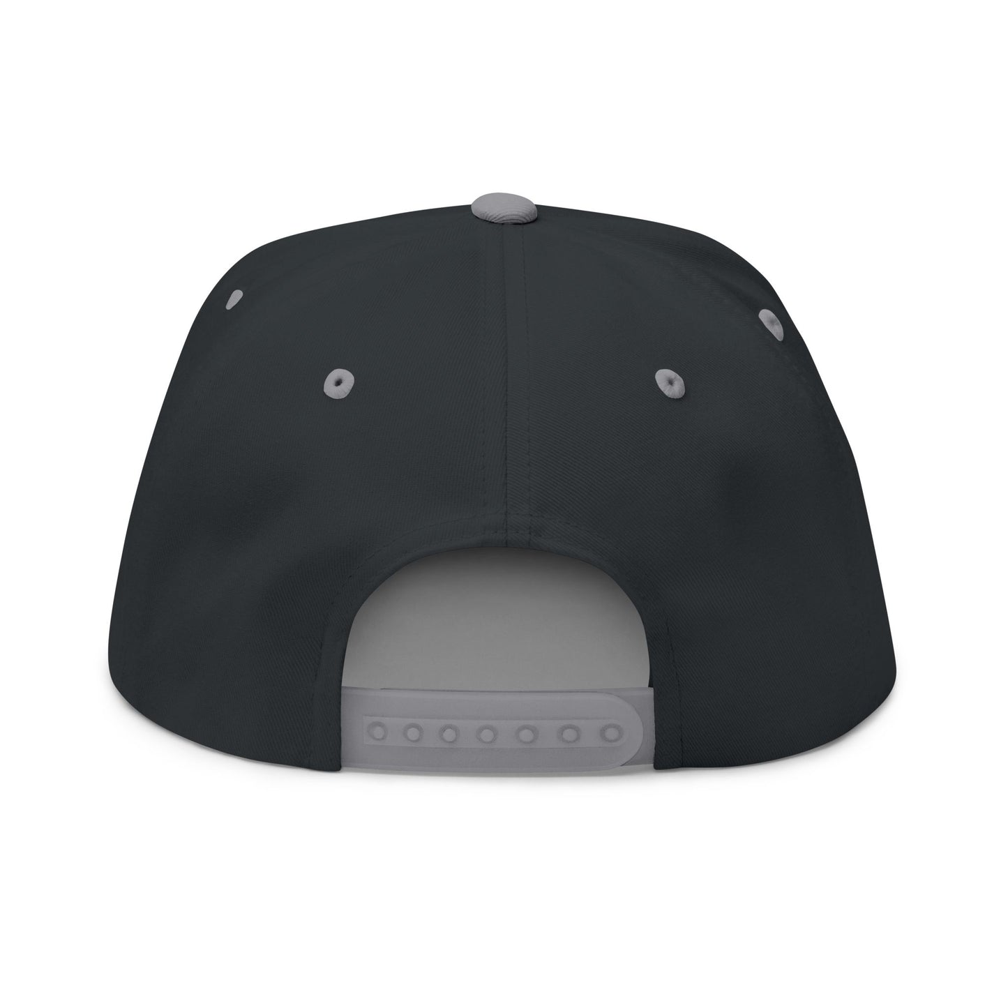 Embroidered Flatbill Snapback Hat
