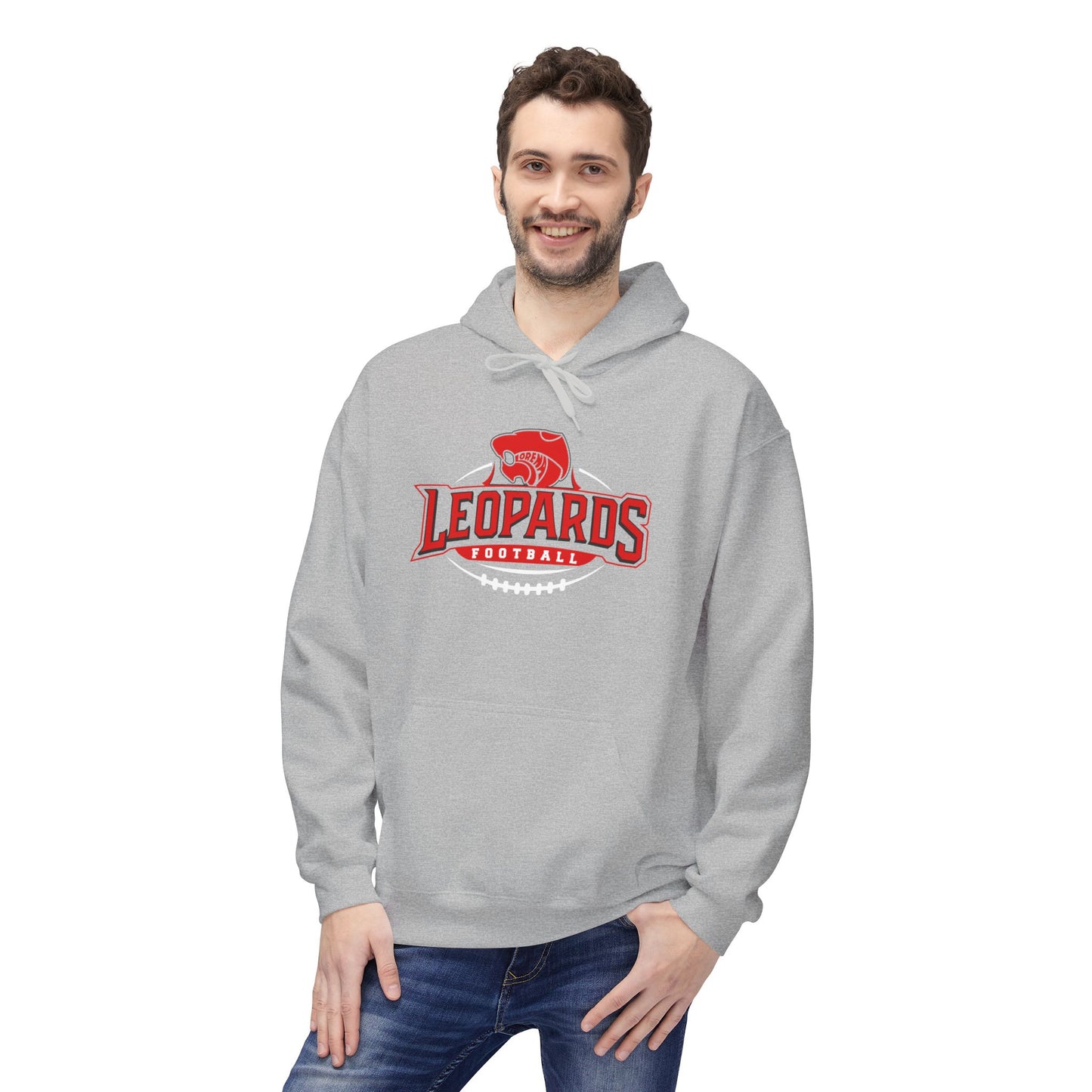 Unisex Lorena Leopards Football Pullover Hoodie – Show Your Team Spirit