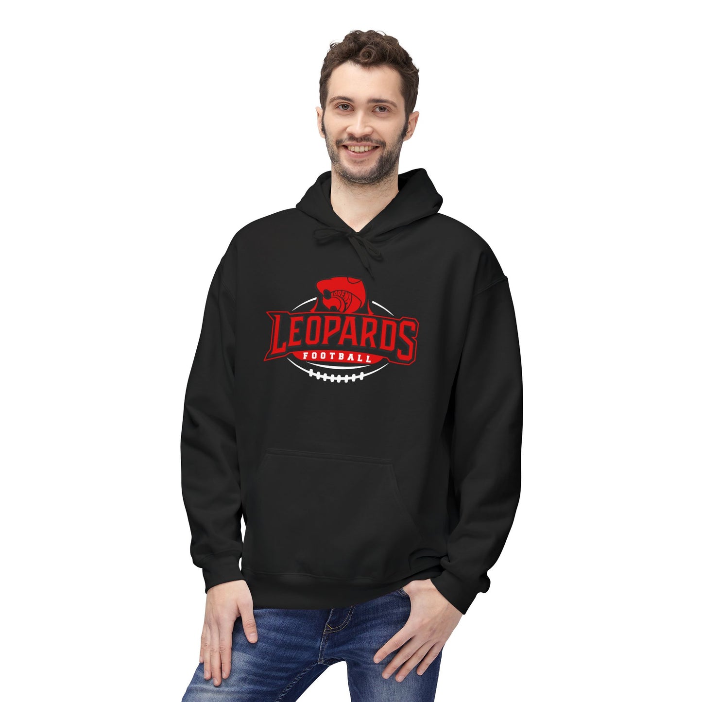Unisex Lorena Leopards Football Pullover Hoodie – Show Your Team Spirit