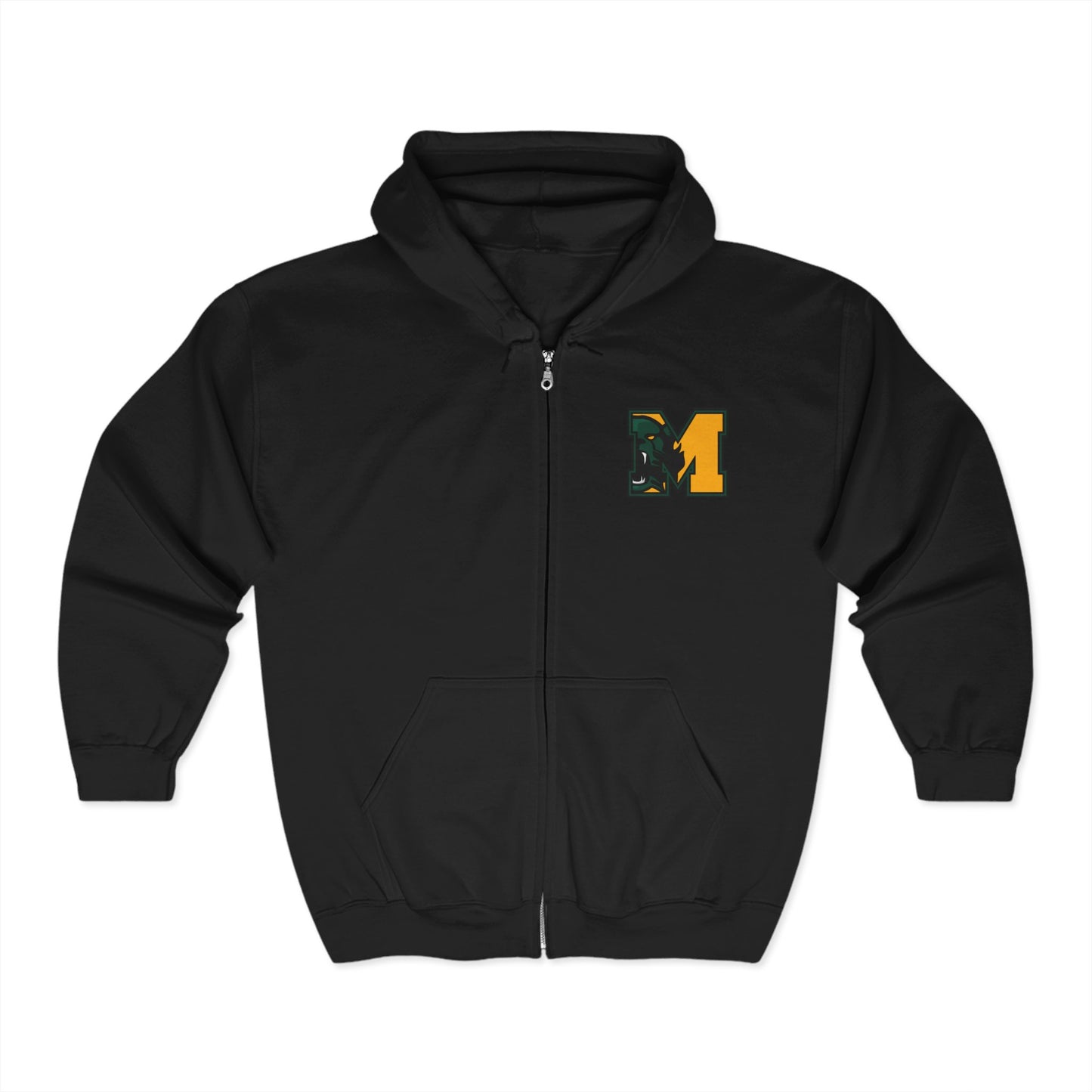Moody Bearcats Unisex Full Zip Hoodie