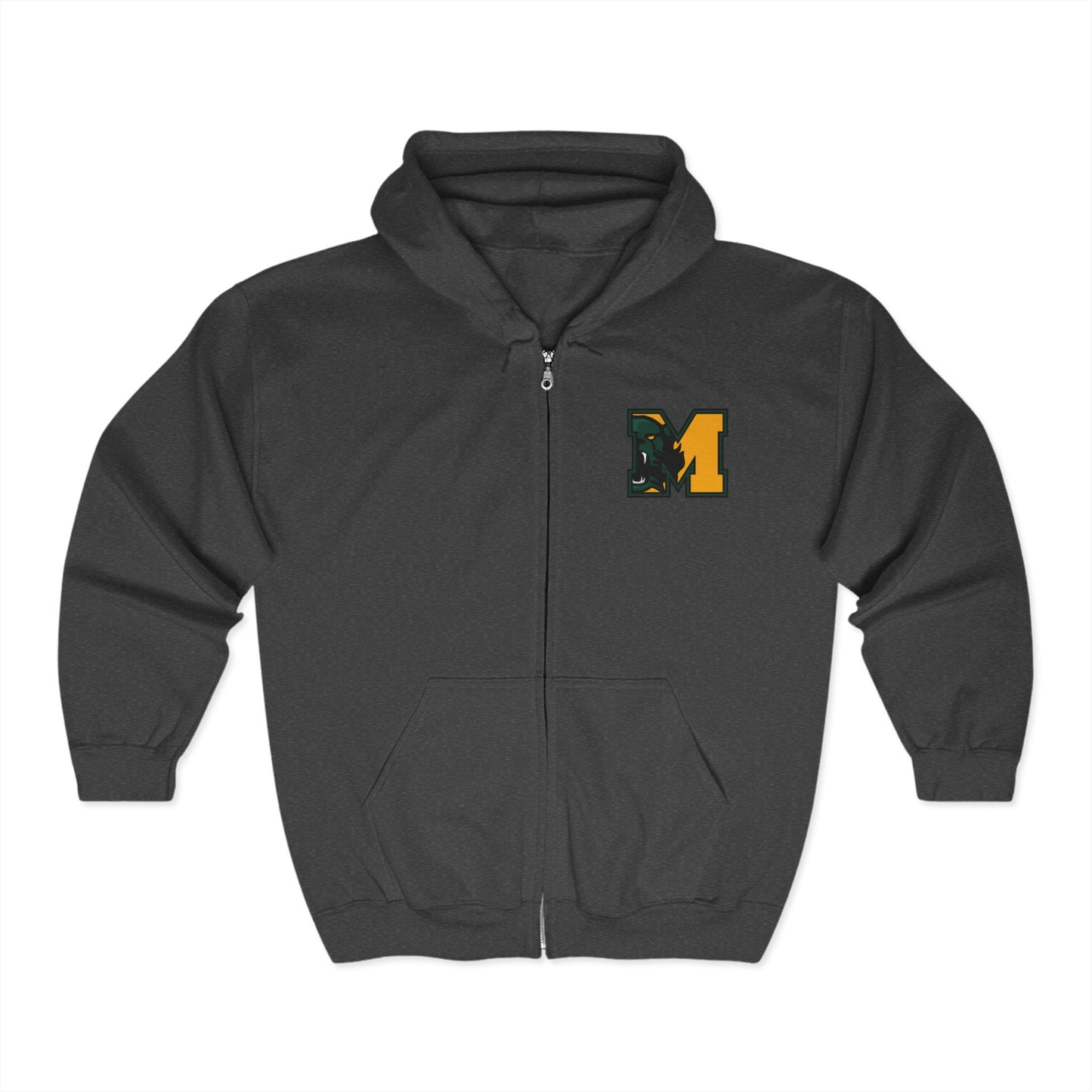 Moody Bearcats Unisex Full Zip Hoodie