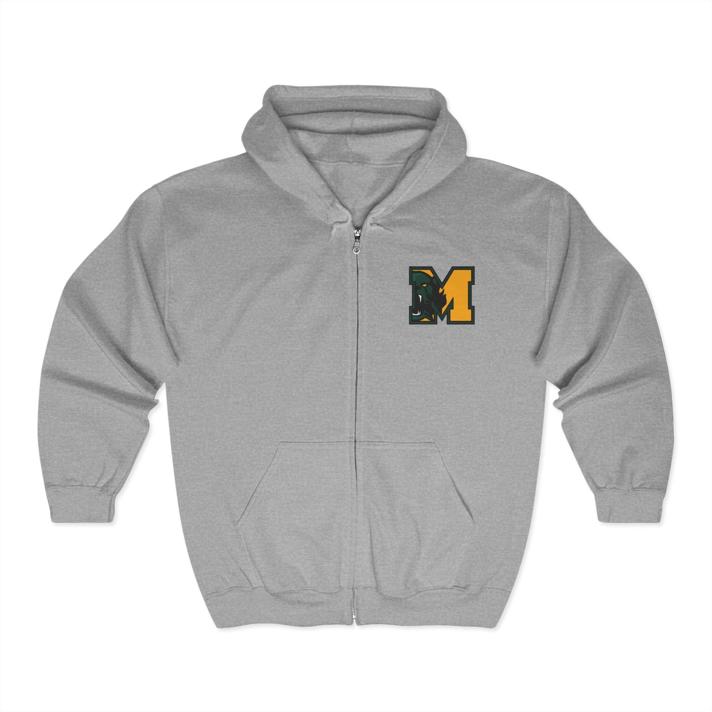 Moody Bearcats Unisex Full Zip Hoodie